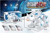 OBL954635 - 电动音乐闪灯独角机械战龙