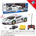 OBL954769 - 1:16四通遥控警车兰博基尼
埃文塔多（车轮灯光，音乐）