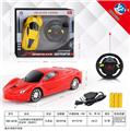 OBL954819 - 1:22四通方向盘遥控车
法拉利（前进灯）