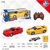OBL954837 - 1:18四通遥控车大黄蜂（前进灯）