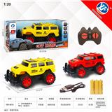 OBL954940 - 1：20四通越野车
悍马（前进灯）