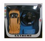 OBL955021 - 1：14方向盘四通动感遥控车带灯（包充电）