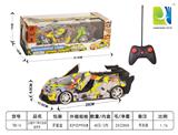 OBL955150 - 五通开门带灯涂鸦遥控车