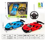 OBL955164 - 带灯四通动感方向盘遥控车