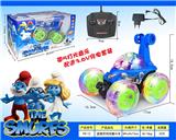 OBL955274 - 蓝精灵 特技翻斗车