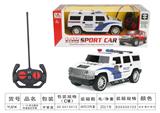 OBL955604 - 1：18悍马越野遥控警车
(GCC)