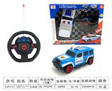 OBL955606 - 1：18悍马四通遥控警车带
灯光音乐（不包电）