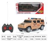 OBL955627 - 1：18悍马四通遥控警车