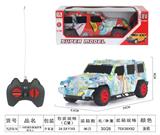 OBL955631 - 1：8牧马人四通涂鸦遥控
车