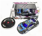 OBL955808 - 1:18四通3D灯光软壳方向盘奥迪赛车