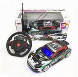 OBL955811 - 1:18四通3D灯光软壳方向盘马丁赛车