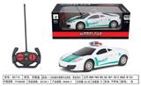 OBL955852 - 四通迪拜警车（迈凯轮，带前进灯）1:20