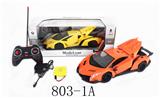 OBL956255 - 1:12 5通仿真一键开三门兰博基尼VENENO遥控车带灯带充电