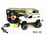 OBL956281 - 1:12 4通仿真丰田越野明窗兰德酷路泽遥控车带灯光带充电配动力感应遥控器