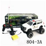 OBL956283 - 1:12 4通仿真丰田越野明窗普拉多遥控警车带灯光带充电