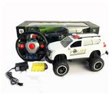 OBL956285 - 1:12 4通仿真丰田越野明窗普拉多遥控警车带灯光带充电配动力感应遥控器