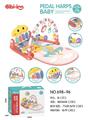 OBL956787 - 鸭子脚踏琴健身架（红）（护栏款)