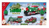 OBL957095 - 电动灯光音乐圣诞轨道火车