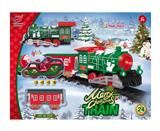 OBL957097 - 电动灯光音乐圣诞轨道火车