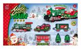 OBL957098 - 电动灯光音乐圣诞轨道火车