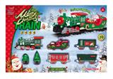 OBL957099 - 电动灯光音乐圣诞轨道火车