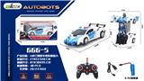 OBL961287 - 1：18兰博警车变形机器人