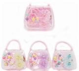 OBL962108 - 手提包饰品套装 （项链+手链+一对发夹）