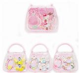 OBL962120 - 手提包饰品套装 （手链+一对大发夹）迪士尼公主