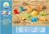 OBL963639 - (GCC)网袋沙滩玩具10PCS
