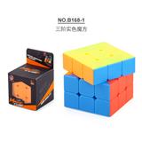 OBL963743 - 三阶实色魔方彩盒
(有弹簧）