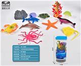 OBL964004 - 14件套海洋动物桶装