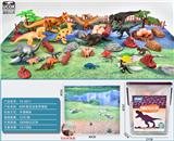 OBL964025 - 60件套恐龙世界桶装（带无纺布地图）