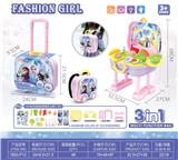 OBL964307 - 冰雪奇缘三合一厨具拉杆箱