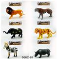 OBL965188 - 搪塑动物六款混装
