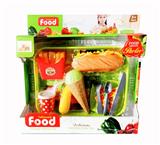 OBL966080 - 汉堡薯条等食物套装