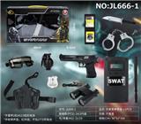 OBL966663 - 仿真警察套装-11PCS