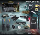 OBL966673 - 仿真警察套装-14PCS