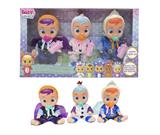 OBL967510 - 5寸开窗盒实身会流泪哭泣娃娃（3只装）3款混装