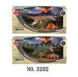 OBL970695 - 仿真行走霸王龙+尸体
套装(2款混)