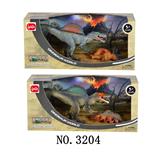 OBL970697 - 仿真棘龙+尸体套装(
2款混)