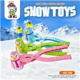 OBL970749 - 企鹅雪夹(ABS+喷印）