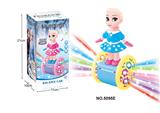 OBL972178 - 电动旋转不倒翁冰雪公主