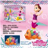 OBL972213 - 电动齿轮小丑鱼*美人鱼