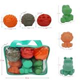 OBL975050 - 6款搪胶动物