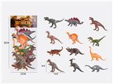 OBL976810 - 7寸恐龙12只动物套装
