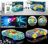 OBL977090 - 布加迪电动万向齿轮车灯光音乐