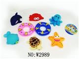 OBL978405 - 搪塑动物配游泳圈