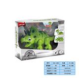 OBL978483 - 三角龙恐龙（带声光+喷雾）（用3粒7号电池，不包电）
