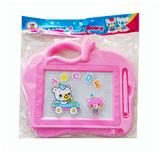 OBL979910 - 实色卡通苹果带磁性写字板（配笔）