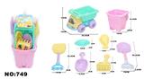 OBL980070 - 沙滩车、桶（8件套）